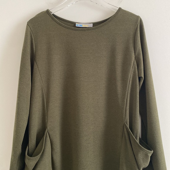 *NWOT* Kidsform Womens’ Oversized Long Sleeve Shirt Dress - Picture 13 of 16